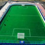 В Новосибирской области завершилось строительство стадиона в рамках партпроекта «Детский спорт»