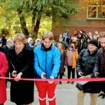 Новый школьный стадион в День учителя открыли в Советском районе