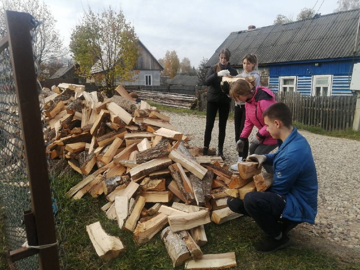 К жителям Ершичского района пришло «Тепло в дом»