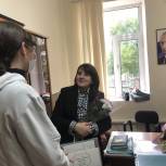 Дагестанcкие молодогвардейцы поздравили педагогов с Днем учителя
