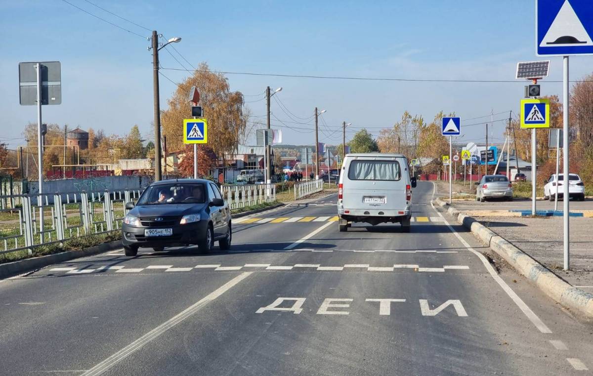 Отремонтирован подъездной путь к Ардатову от межрегиональной трассы  Владимир - Муром – Арзамас