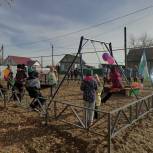 В Краснокамском районе появилась новая детская площадка