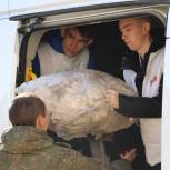 «Единая Россия» доставила партию гуманитарного груза мобилизованным