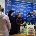 Партийцы Октябрьского района оказали помощь семьям в рамках партийной акции