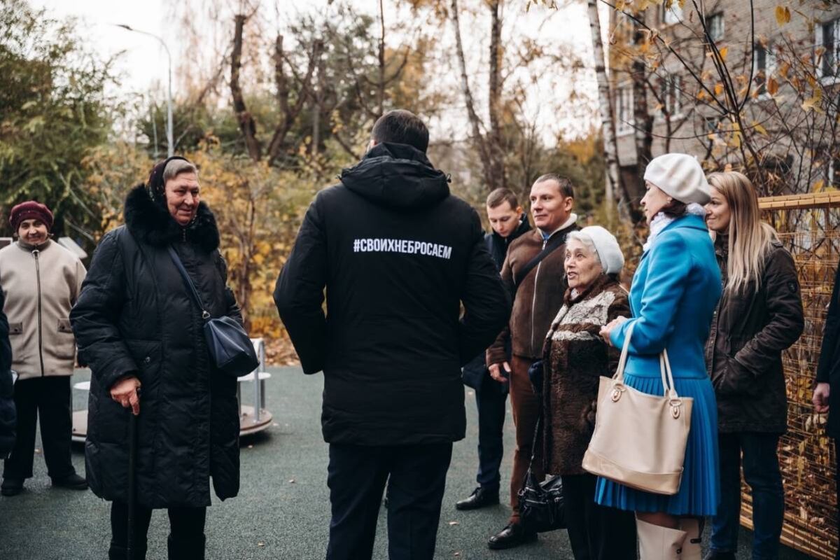 Партийцы провели мониторинг благоустройства дворов городского округа Щелково