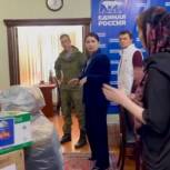 Региональная приемная «Единой России» передала мобилизованным новую партию гуманитарной помощи