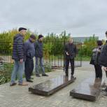 В Шилове реконструируют памятник погибшим войнам