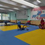 В Белореченском районе состоялась открытая тренировка для детей по самбо