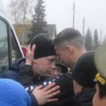 Мобилизованных в Усть-Цилемском районе поддержали односельчане и партийцы «Единой России»
