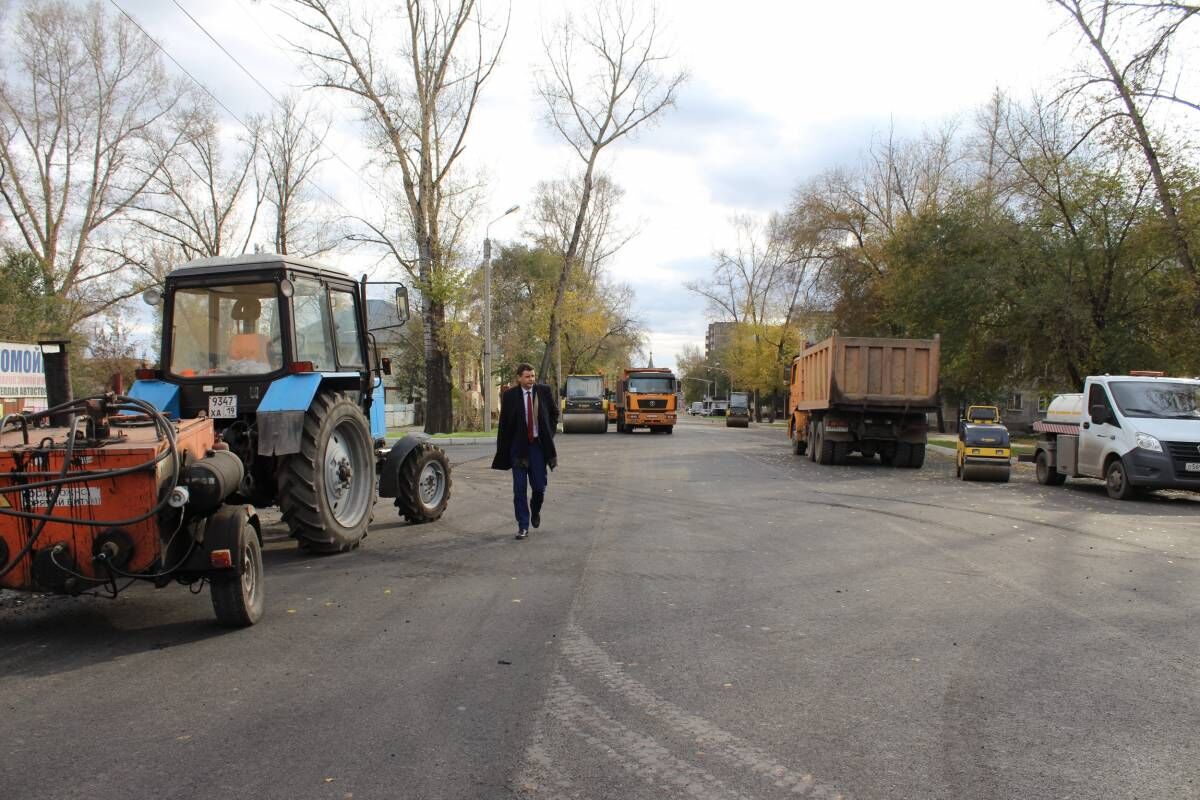 В Абакане оценили качество дорожных работ