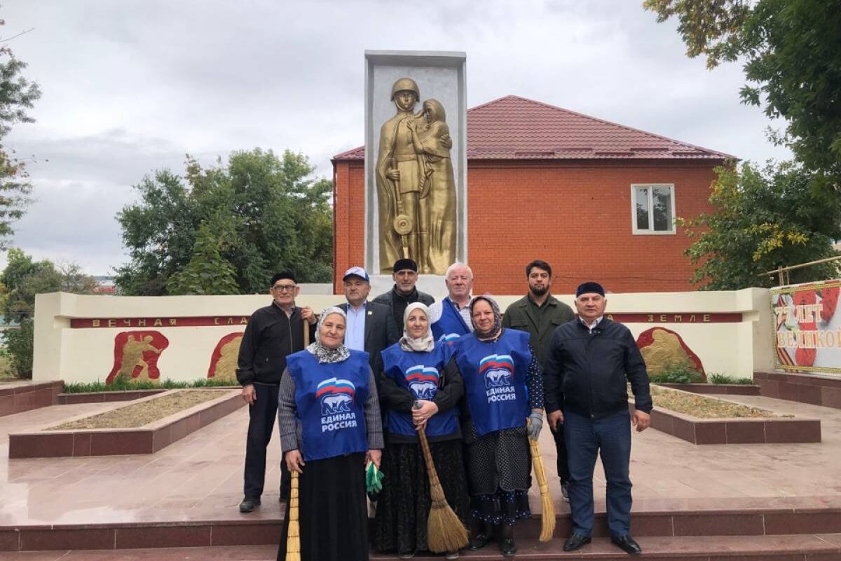 В сельских поселениях в рамках проекта «Российское село» провели экологические акции