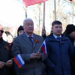 В Кызыле состоялся митинг в поддержку военнослужащих, участвующих в Специальной военной операции на Украине.