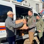 Кирилл Щитов доставил на Донбасс гуманитарную помощь для участников СВО