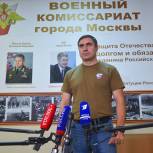 Дмитрий Хубезов написал заявление на зачисление в ряды добровольцев СВО