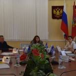 Галина Солодун провела совещание с молодыми парламентариями