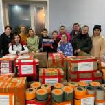 Из Таштыпского района отправлен гуманитарный груз для мобилизованных из Хакасии