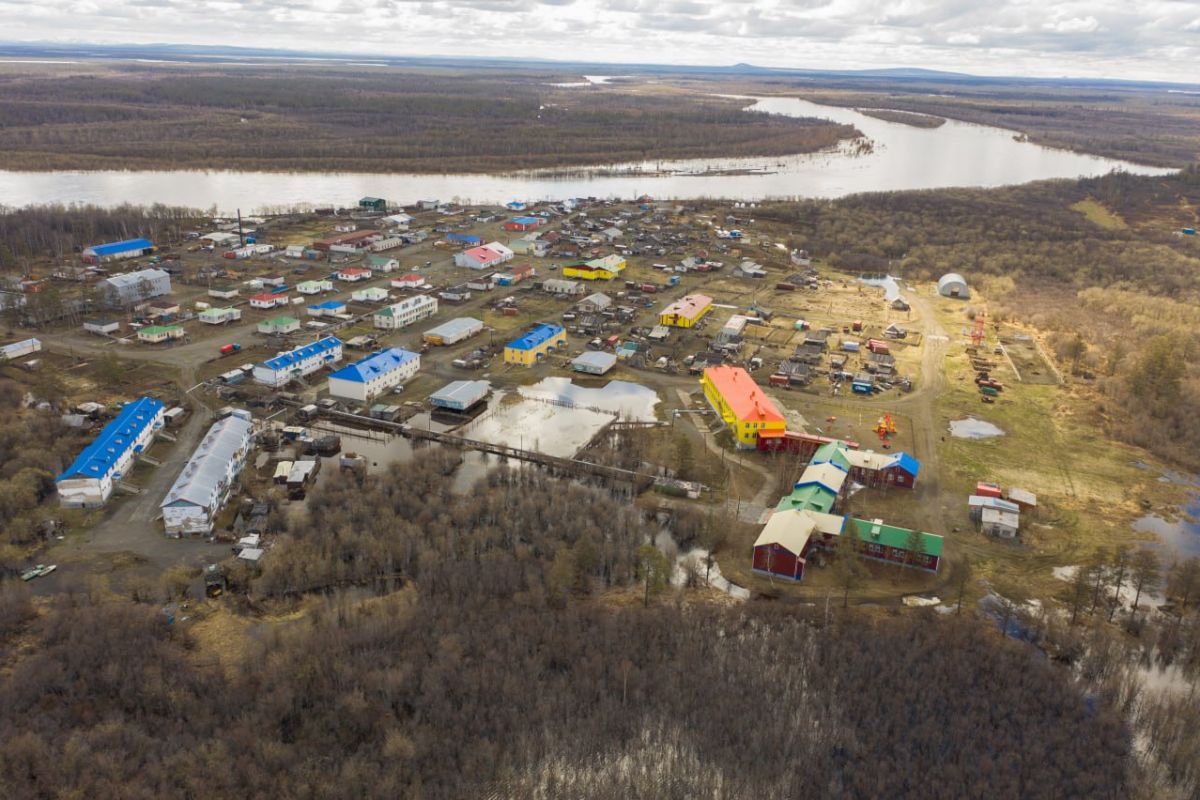 В рамках народной программы партии в сёлах Чукотки строится новое жилье