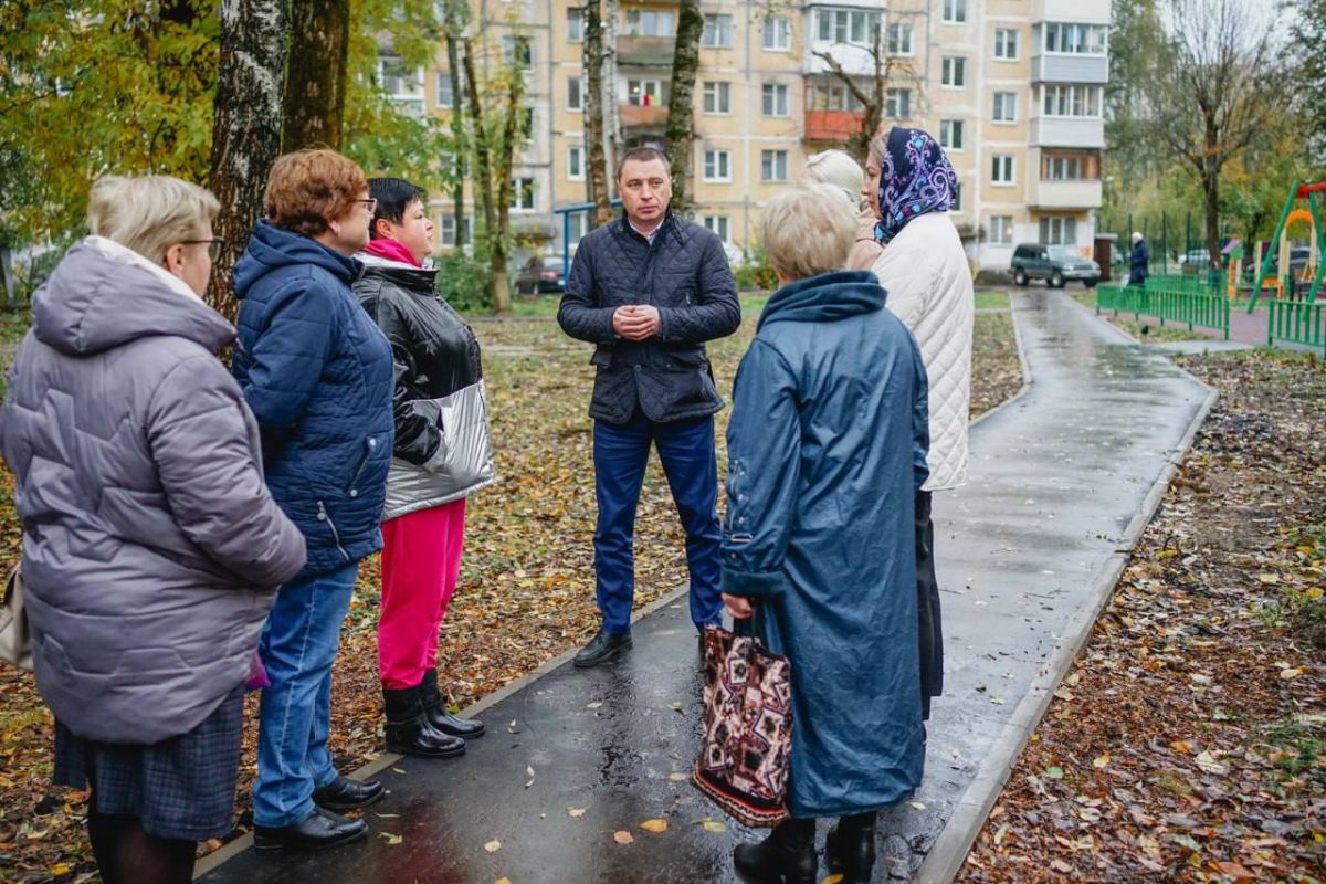 В Сергиевом Посаде завершается комплексное благоустройство дворовых  территорий