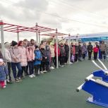 В поселке Якушовка Нерехтского муниципального района состоялось открытие новой спортивной площадки