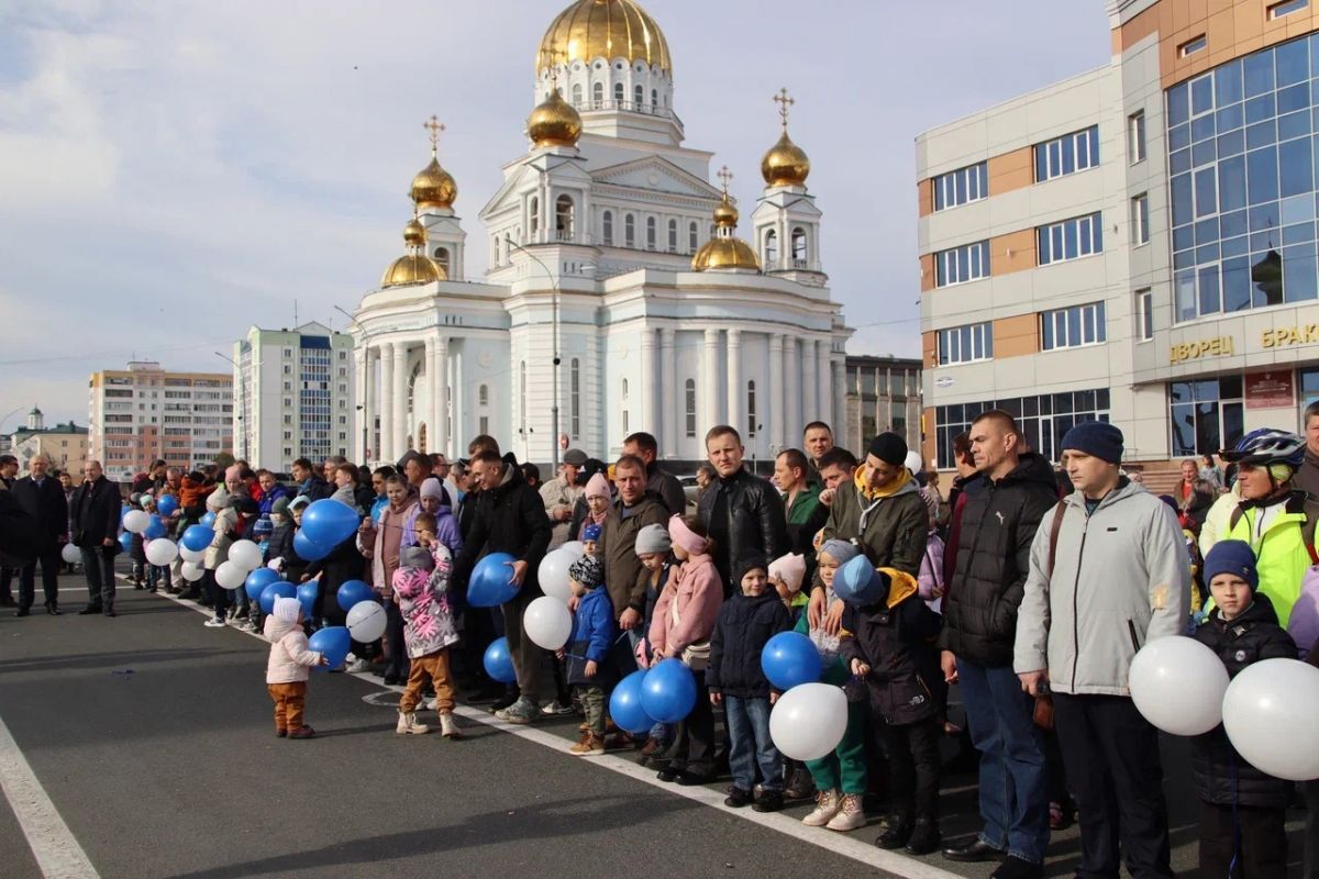 День Отца прошел в Саранске при поддержке 