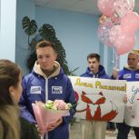Волонтеры «Единой России» поздравили с рождением ребенка супругу мобилизованного туляка
