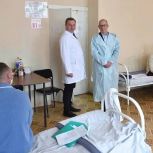 Александр Бречалов посетил филиал военного госпиталя Министерства обороны в Ижевске
