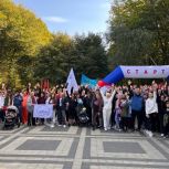 В Ставрополе активисты «Единой России» присоединились к акции «10 тысяч шагов к жизни»