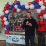 В Саратовской области «Единая Россия» открыла Парту Героя в честь Героя России