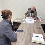 Депутат Игорь Петровский провел прием в региональной общественной приемной «Единой России»