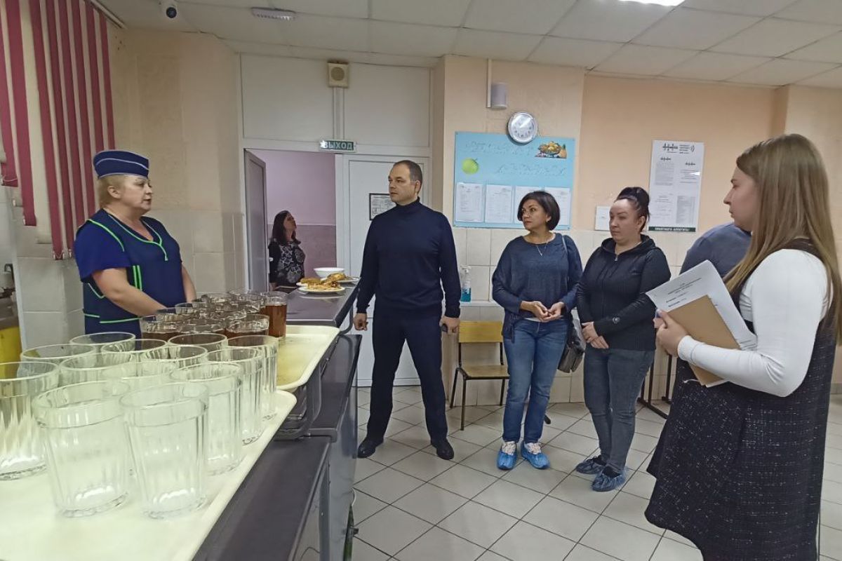 В школах Октябрьского района прошел мониторинг горячего питания