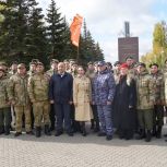 Юлия Литневская напутствовала кадетов, принимающих присягу