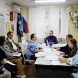 Депутат ЗСК Виктор Тепляков провел прием граждан в ТОС «Донской»