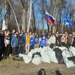 «Единая Россия» провела субботник в Майминском районе