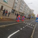 В Сосновке  открыли зону отдыха с площадкой для изучения ПДД