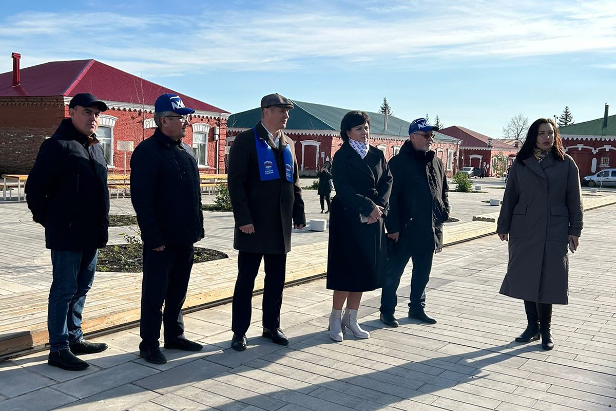 Партдесант» оценил благоустройство территории Центра «Старогородецкий» города  Белебея