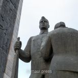 В Барнауле Вечной огонь на Мемориале Славы переводят на природный газ