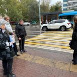 В Химках партийцы проверили доступность пешеходных переходов для маломобильных граждан