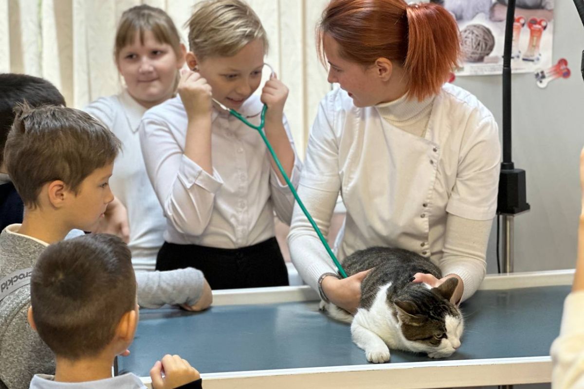 «Защита животного мира»: в Ленинградской области проходят «Уроки доброты»