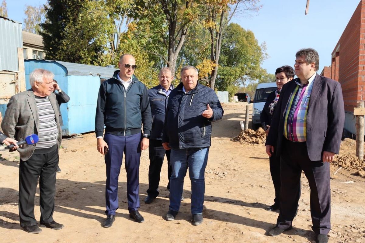 В Касимовском районе возводят детский сад