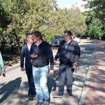 В Симферопольском районе продолжаются рабочие поездки по сельским поселениям