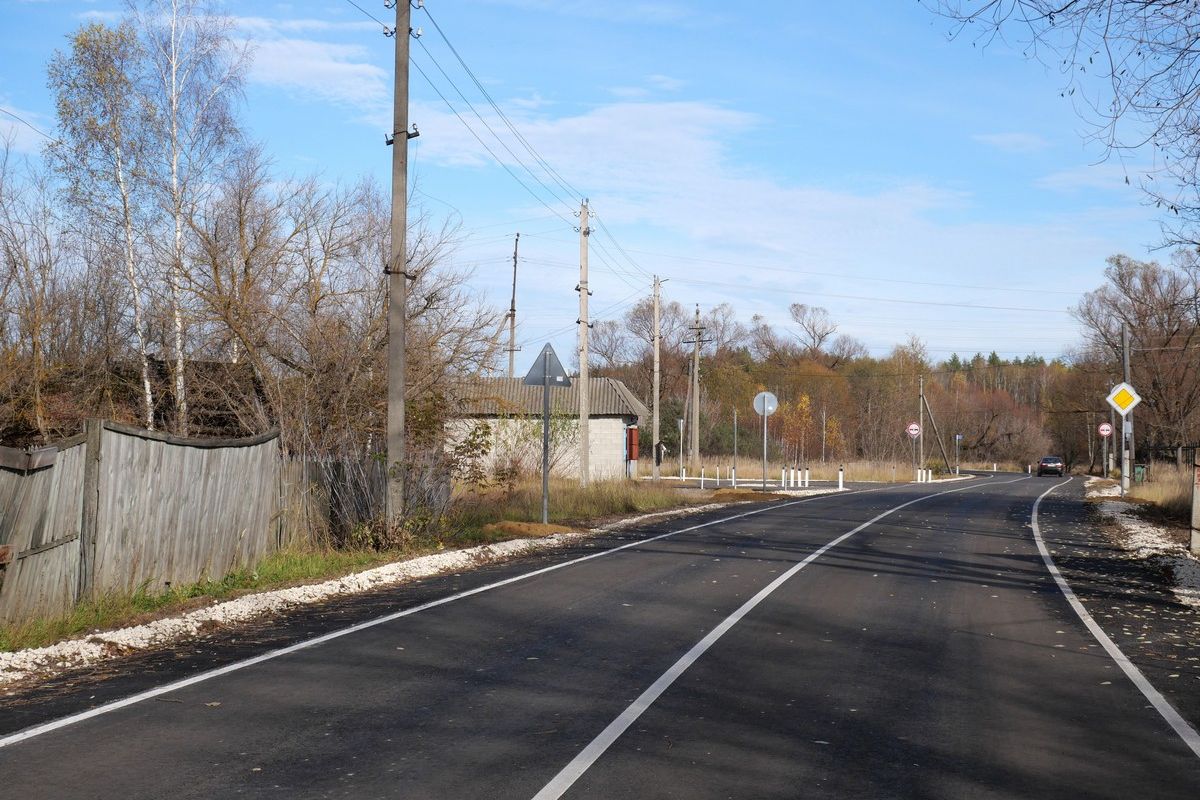 В Сасовском муниципальном округе и Кадомском районе завершился ремонт автотрасс