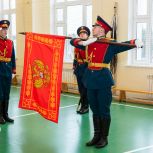 При поддержке партийцев в Ярках прошёл районный смотр-конкурс юнармейцев