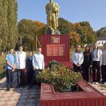 В Волово Липецкой области по инициативе «Единой России» стартовал патриотический проект «Здесь Родины моей начало»