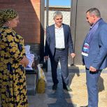 Представители «Единой России» в Сунженском районе посетили семью участника СВО Заурбекова Ислама