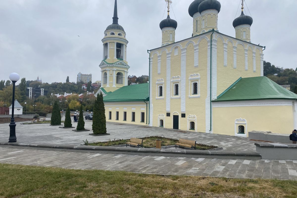 Александр Сидякин оценил ремонт старинного воронежского храма, который проводился по партпроекту «Историческая память»