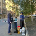 В рамках марафона «Добрые дела - лучший подарок Президенту» представители местного отделения партии «Единая Россия» в г. Магас навестили семью погибшего участника СВО