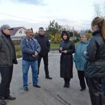 Завершен ремонт дороги на улице Новостройка