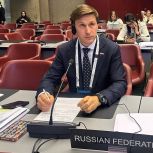 Иван Новиков выступил на форуме молодых парламентариев в рамках 151-й Ассамблеи Межпарламентского союза в Женеве
