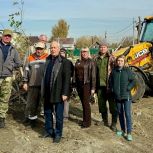 Улучшение инфраструктуры в поселках Советского района при поддержке депутата «Единой России» Виталия Рыльских
