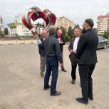 В Наро-Фоминске по Народной программе «Единой России» благоустраивают Молодежную площадь